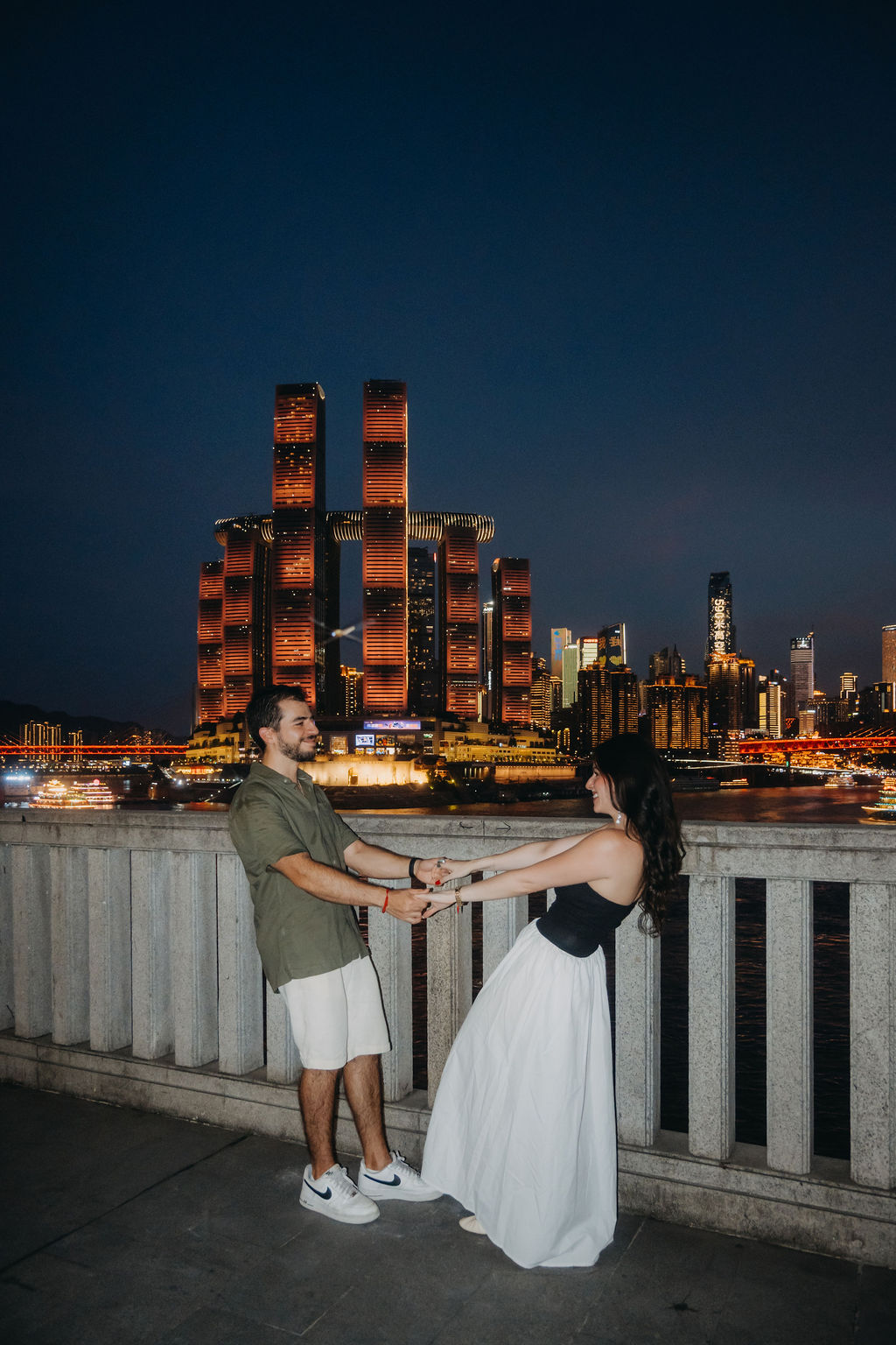 Couple • Chongqing • Night City Light #1